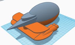 Space Patrol Craft 3d model