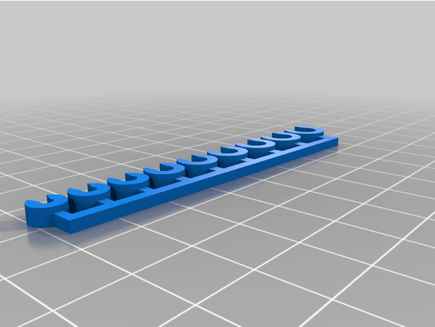 Reference Cable holder Guide Sample Test Calibration 3d model