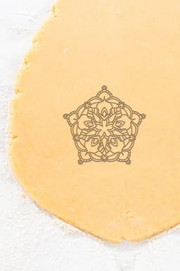 Mandala Cookie Cutter, Biscuit Cutter 3d model