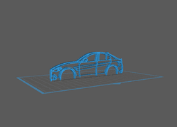 Alfa Romeo - Giulia Quadrifoglio Wall Art 3d model
