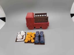 FHW PIP Truck Slat insert Full set 3d model