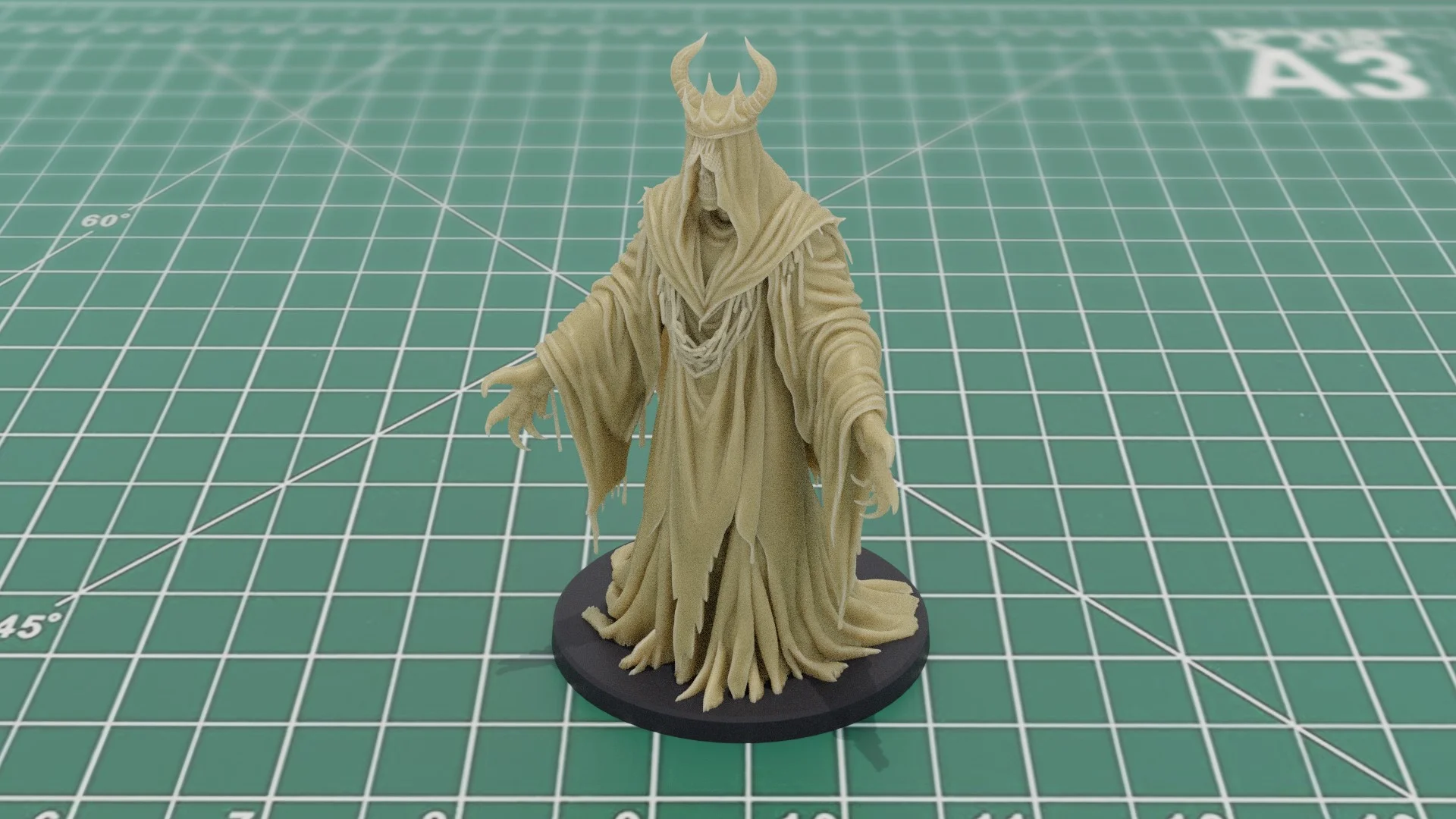 The King In Yellow Cosmic Horror Monstrosity 3D Print 3d model