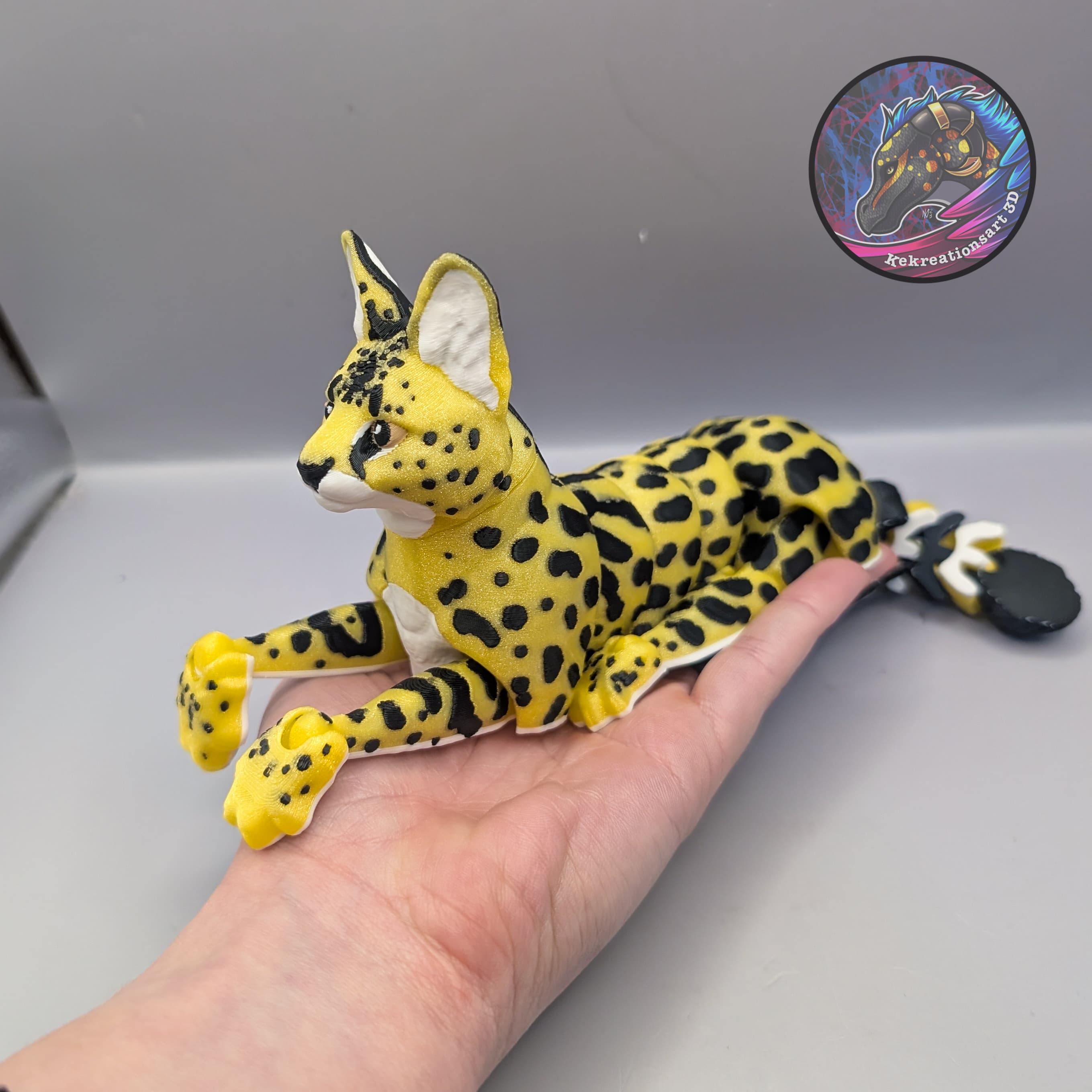 flexi serval 3d model