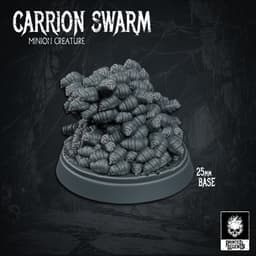 Carrion Swarm 01 (25mm Base) 3d model