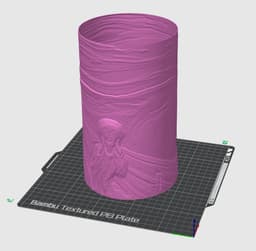 Lumea The Scream Edvard Munch – A Masterpiece in Light and Shadow 3d model