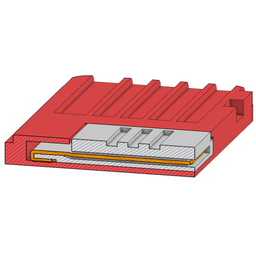 Nintendo Switch Game Card / Cartridge RCM Jig 3d model