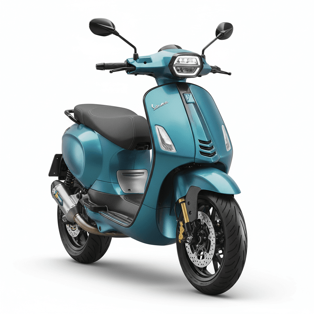 Vespa Primavera 125 Classic Scooter 3d model