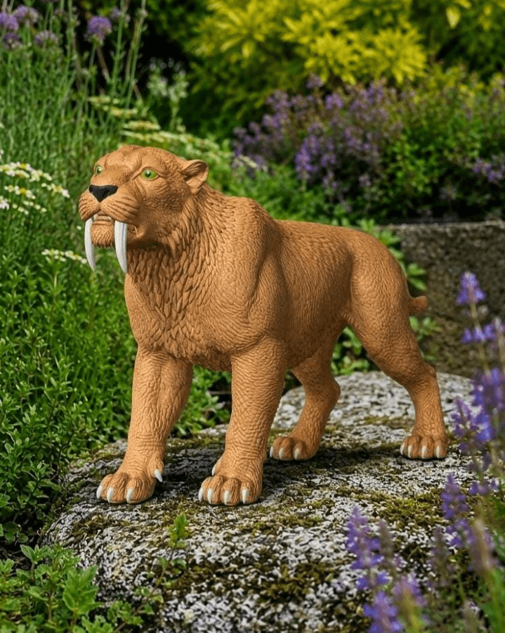 Saber Toothed Cat Garden Gardian 3d model