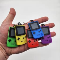 Game Boy Color Keychain 3d model