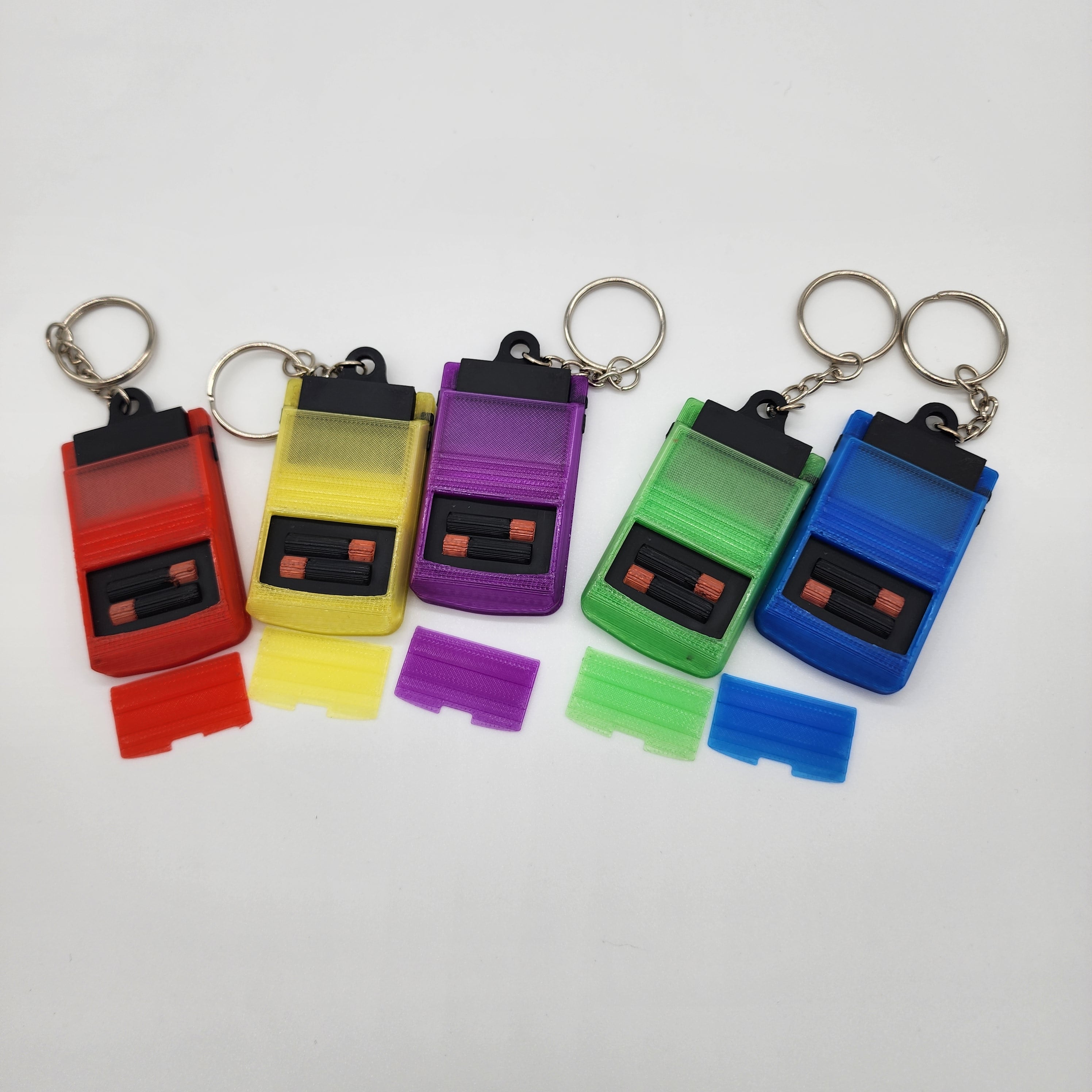 Game Boy Color Keychain 3d model