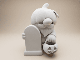 Halloween Gnome Pack – Chibi Figures 3d model