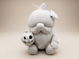 Halloween Gnome Pack – Chibi Figures 3d model