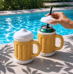 Beer Mug Can Cooler | Standart 12oz | Beverage Sleeve Holder 3d model
