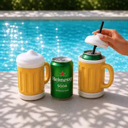 Beer Mug Can Cooler | Standart 12oz | Beverage Sleeve Holder 3d model