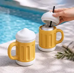 Beer Mug Can Cooler | Standart 12oz | Beverage Sleeve Holder 3d model