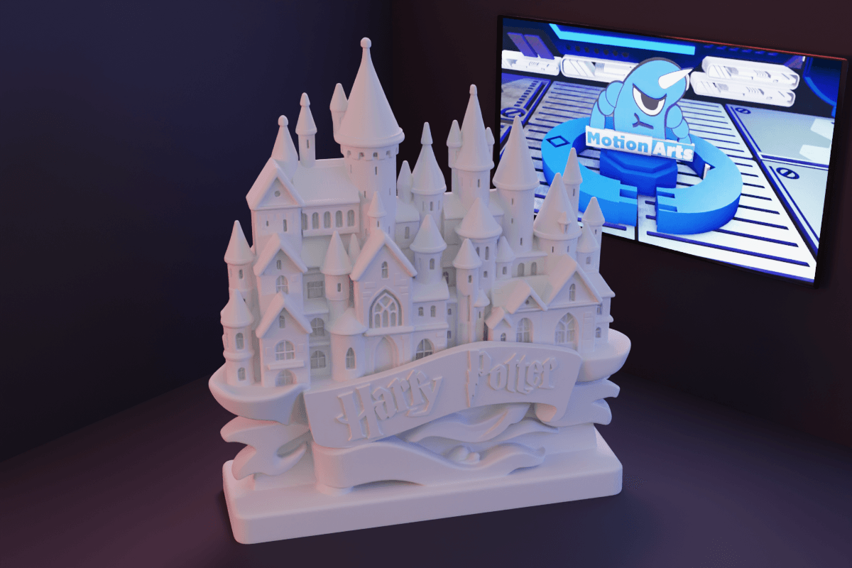 Castelo Harry Potter.stl 3d model