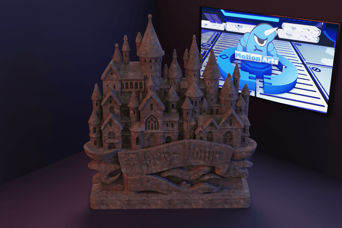 Castelo Harry Potter.stl 3d model