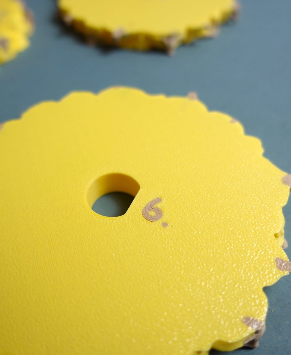Pineapple coasters 3d model