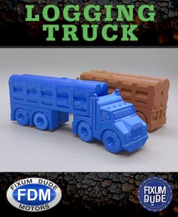 Fixum Dude Motors PIP Logging Truck 3d model