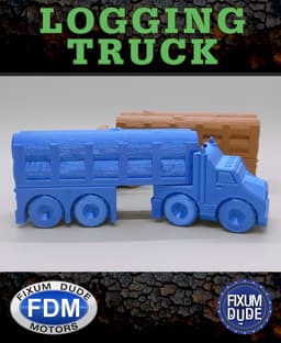 Fixum Dude Motors PIP Logging Truck 3d model