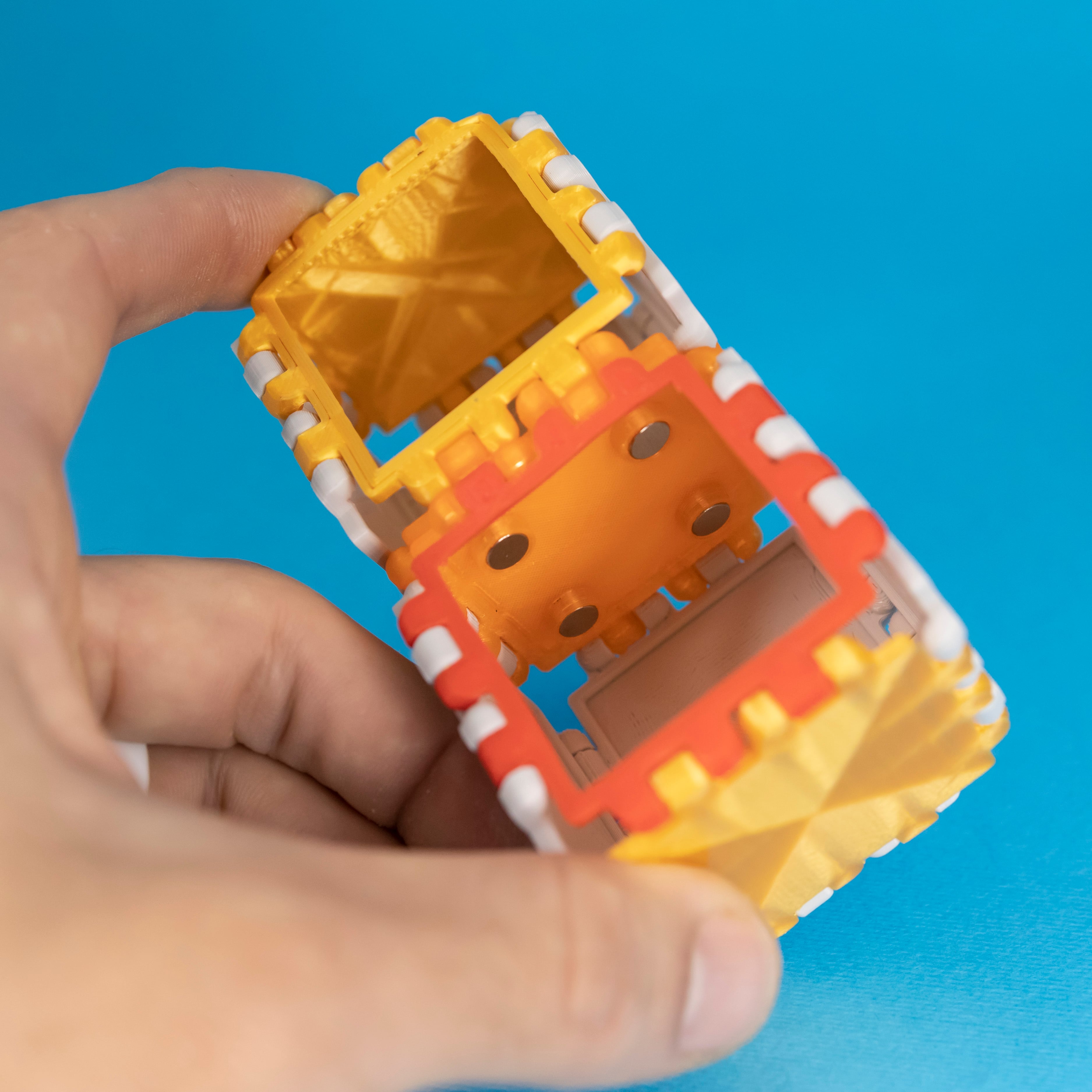 Polypanels // Square Magnet Panel 3d model