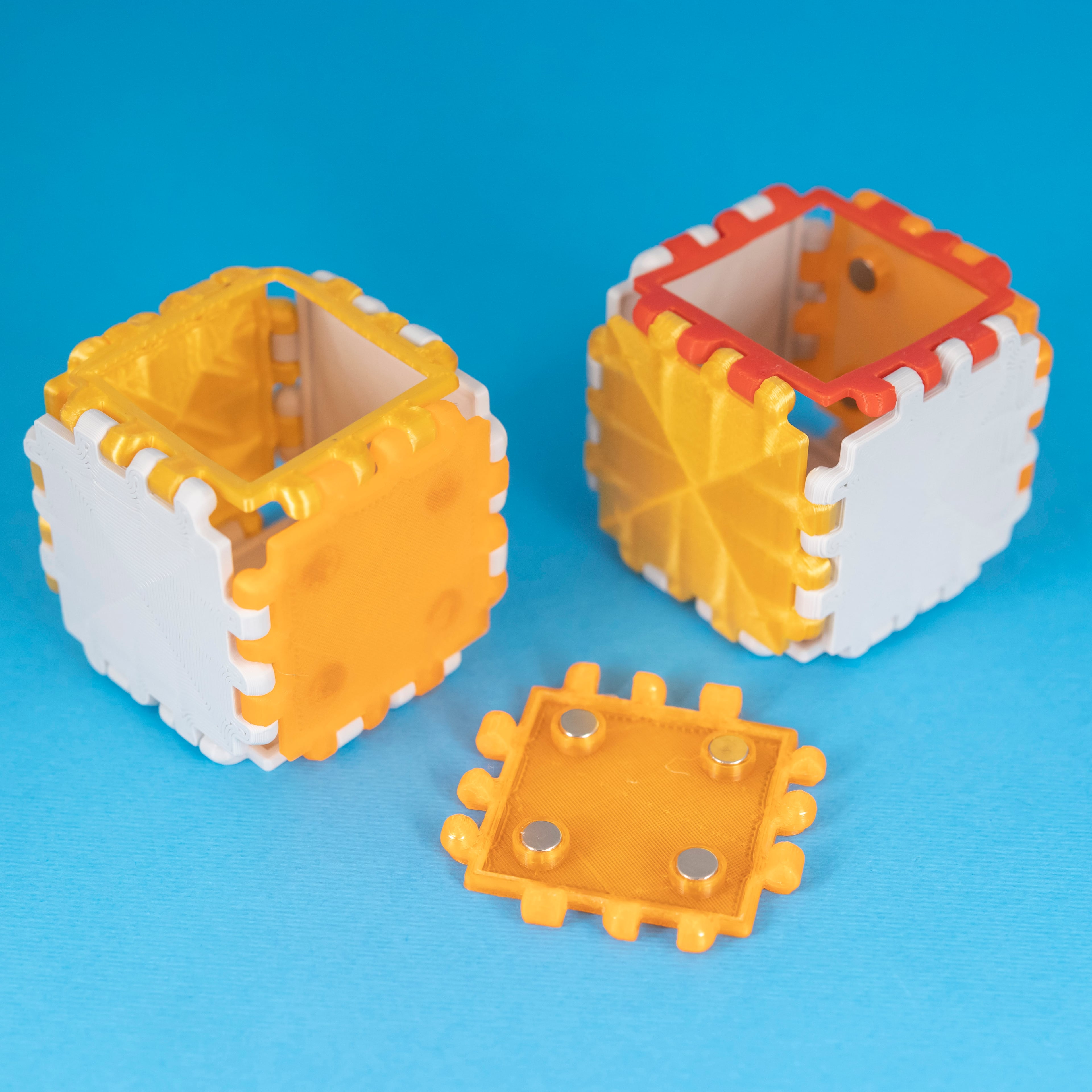 Polypanels // Square Magnet Panel 3d model