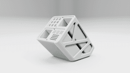 CAGE | Modular Desk Organizer by iRcustom 3d model