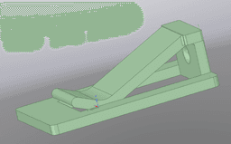 Treadmill clothing safety clip replacement 3d model