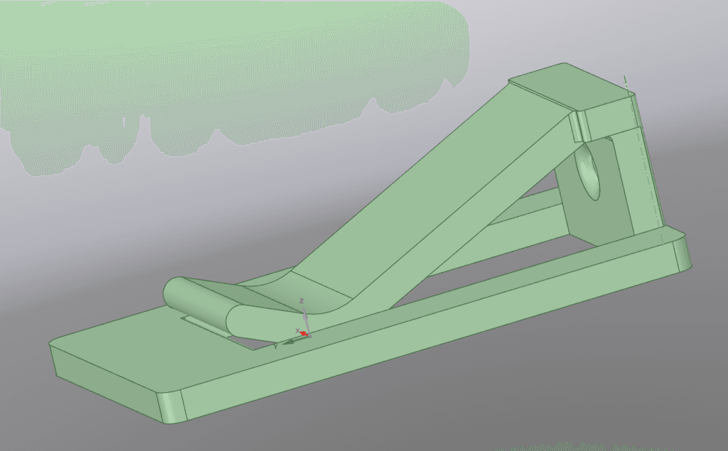 Treadmill clothing safety clip replacement 3d model
