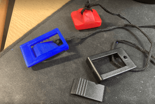 Treadmill clothing safety clip replacement 3d model