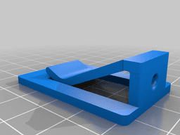 Treadmill clothing safety clip replacement 3d model