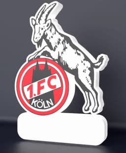 FC Köln (Cologne) - LED strip compatible 3d model