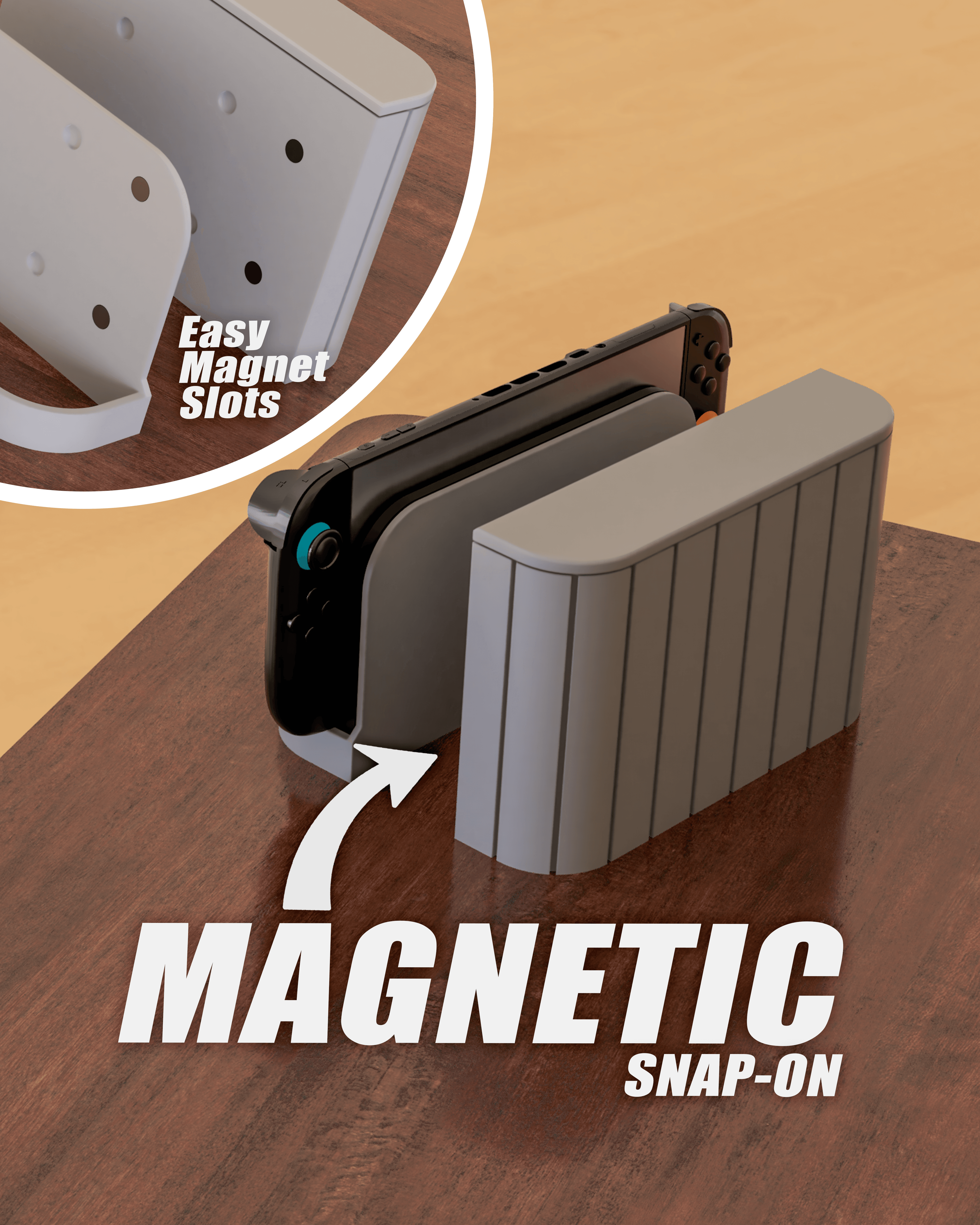 Dock Covers - Switch 2 Accessories 3d model