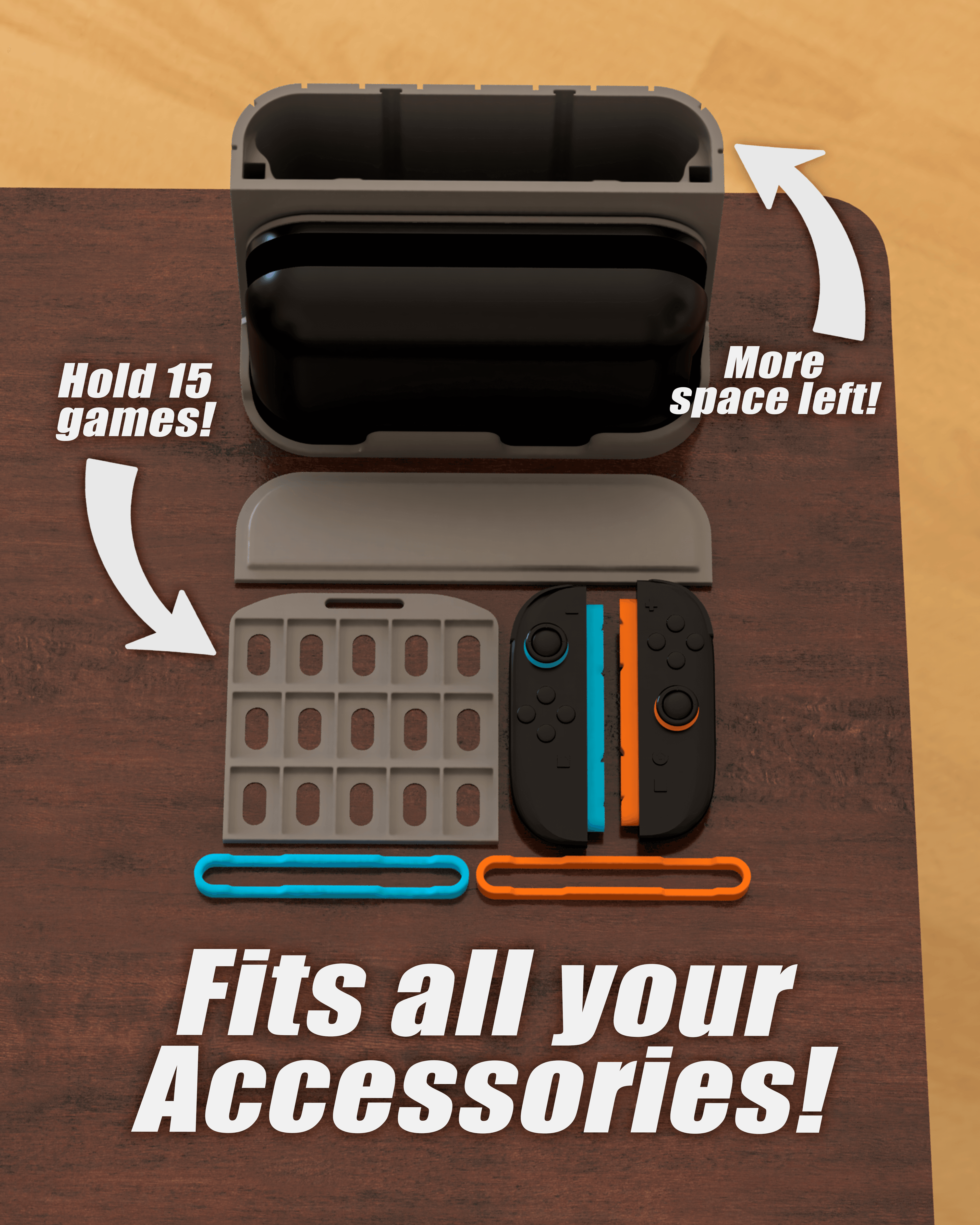 Dock Covers - Switch 2 Accessories 3d model