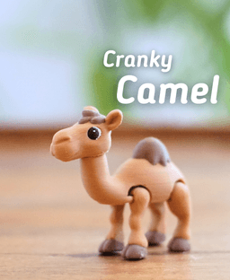 Cranky Camel - Articulated Fidget Camel - Ludo flexy 3d model