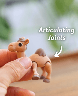 Cranky Camel - Articulated Fidget Camel - Ludo flexy 3d model