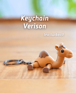 Cranky Camel - Articulated Fidget Camel - Ludo flexy 3d model