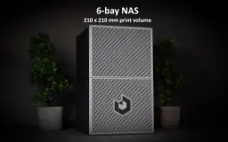 NAS CASE 6-bay (+3 SSD) incl. STEP files. 3d model