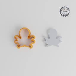 Octopus Shape Cutter Set, 18 Sizes for Cookies, Fondant & Clay, Ocean Creature Design, Marine Animal Decoration Tool PRODUCT_2724 3d model