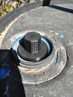 Rain barrel Downspout Diverter Kit 3d model
