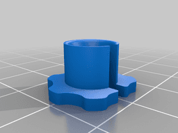 Slotted locking filament guide for Wanhao Duplicator i3 3d model