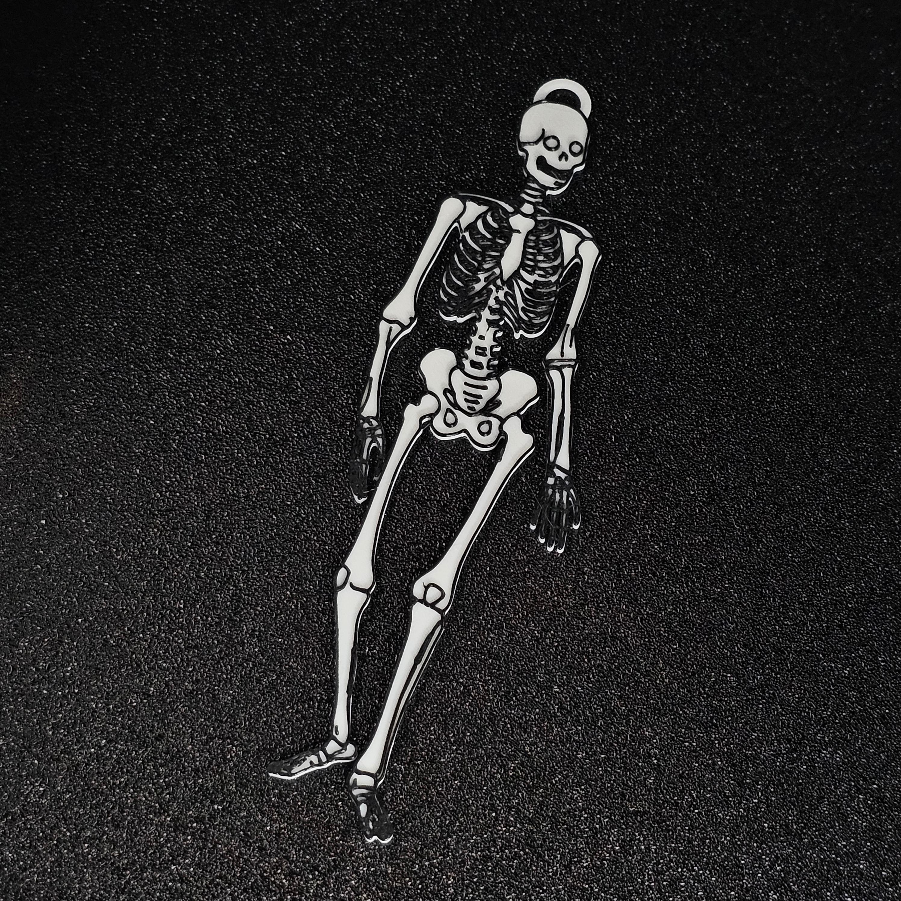 Skeleton With Loop 3d model