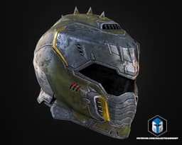 Doom Slayer Dark Ages Helmet - 3D Print Files 3d model