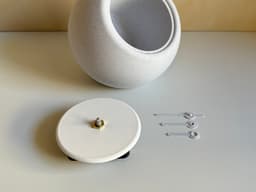 Paul, desk clock with secret compartment. 3d model