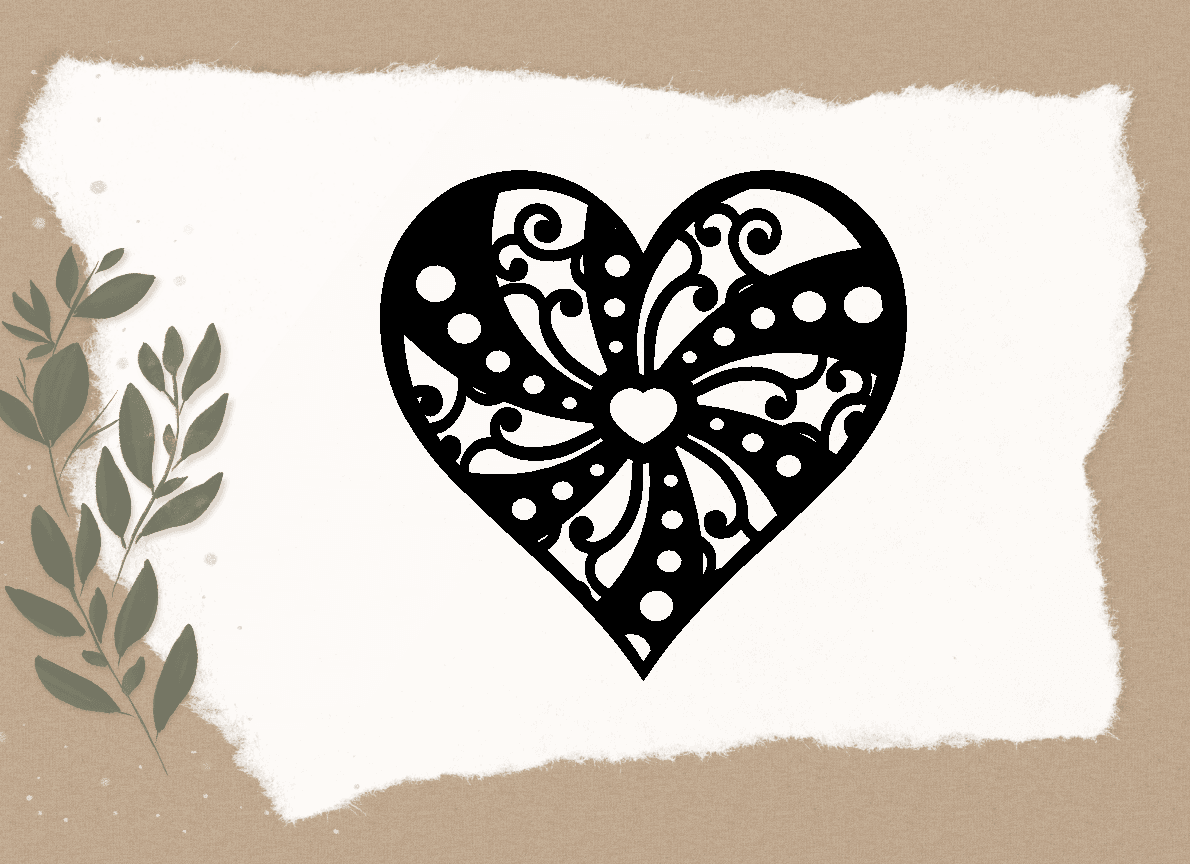 Heart Decoration 3d model