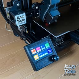 Magnetic screen mount for BigTreeTech BTT TFT35-E3 3d model