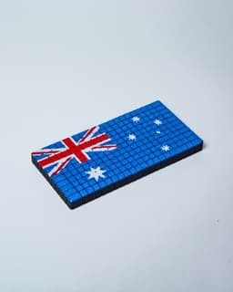 Flappy Australian Flag - Another floppy-like design 3d model