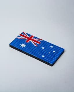 Flappy Australian Flag - Another floppy-like design 3d model