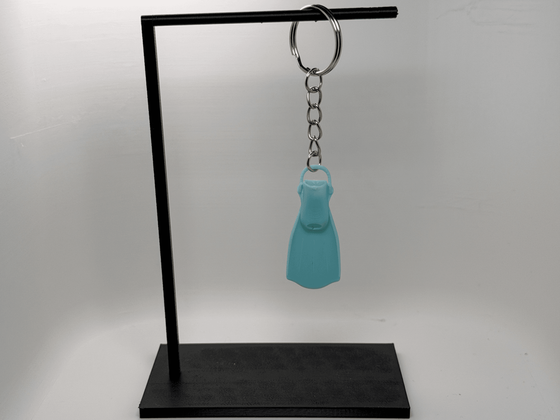 Tauchflossen Schlüsselanhänger (Mini-Finne) 3d model