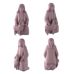 Nativity Scene STL Files - Foldable Christmas Bethlehem - Holiday 3D Print Models 3d model